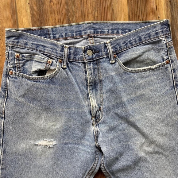 Levis Jeans Men's Size 34 Inch Waist - Picture 3 of 7